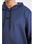 DeFacto Fit Standart Fit Kapüşonlu Basic Düz Sporcu Sweatshirt D3736AX24WN 12