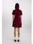Polo Yaka Basic Düz Kısa Kollu Pileli Mini Elbise D4203AX24AU 15