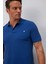 %100 Pamuk Slim Fit Dar Kesim Polo Yaka Kısa Kollu Tişört D7665AX25SP 9