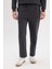 Regular Fit Eşofman Altı İçi Polarlı Basic Düz Cepli Beli Bağcıklı Düz Paça D7836AX25SP 12