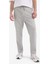 Regular Fit Fleto Cepli Düz Paça Kalın Eşofman Altı D7601AX25SP 10