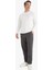 Regular Fit Cepli Düz Paça Dokulu Eşofman Altı D7603AX25SP 10