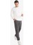Regular Fit Cepli Düz Paça Dokulu Eşofman Altı D7603AX25SP 11