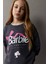 Kız Çocuk Barbie Relax Fit Bisiklet Yaka Sweatshirt D8831A825SP 11