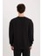 Boxy Fit Bisiklet Yaka Basic Düz Pike Sweatshirt E1519AX25SP 12