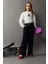 Kız Çocuk Wide Leg Kargo Geniş Paça Pamuklu Pantolon D9700a825sp 9