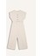 Kız Çocuk Gabardin Kısa Kollu Tulum D9308A825SM 16