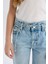 Kız Çocuk Paperbag Dar Paça Jean Pantolon D9696A825SP 15