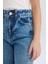 Kız Çocuk Wide Leg Geniş Bol Paça Jean Pantolon D9697A825SM 15