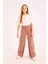 Kız Çocuk Wide Leg Geniş Paça Pamuklu Pantolon D9131A825SM 7