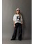 Kız Çocuk Wide Leg Kargo Geniş Paça Pamuklu Pantolon D9693A825SP 8