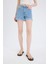 Normal Bel Katlamalı Paça Jean Şort A1959AX25SM 12