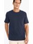 %100 Pamuk New Regular Fit Bisiklet Yaka Kısa Kollu Basic Düz Pike Tişört D7931AX25SP 7