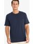 %100 Pamuk New Regular Fit Bisiklet Yaka Kısa Kollu Basic Düz Pike Tişört D7931AX25SP 9