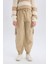 Kız Çocuk Paraşüt Kargo Jogger Paça Pamuklu Pantolon D7608A825SP 12