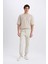 Regular Gabardin Jogger Pantolon Kargo Cepli Beli Paçası Lastikli C9163AX25SP 10