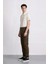 Regular Gabardin Jogger Pantolon Kargo Cepli Beli Paçası Lastikli C9163AX25SP 10
