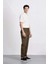 Regular Gabardin Jogger Pantolon Kargo Cepli Beli Paçası Lastikli C9163AX25SP 11