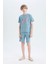Erkek Çocuk Pijama Takımı Baskılı Kısa Kollu Üst Şort E0157A825SM 6
