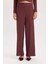 Wide Leg Geniş Bol Paça Beli Lastikli Basic Düz Bürümcük Pantolon D6300AX24AU 10