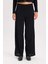 Wide Leg Geniş Bol Paça Beli Lastikli Basic Düz Bürümcük Pantolon D6300AX24AU 12