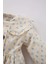 Kız Bebek Çiçekli Uzun Kollu Twill Elbise D9568A525SP 9