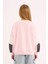 Kız Çocuk Relax Fit Bisiklet Yaka Baskılı Sweatshirt E0460A825SP 17