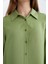 Regular Fit Basic Düz Uzun Kollu Tesettür Gömlek Tunik Z3538AZ25SP 9