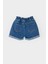 Kız Bebek Paperbag Jean Şort E0425A525SM 10