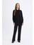 Regular Fit Basic Düz Uzun Kollu Tesettür Gömlek Tunik Z3538AZ25SP 9