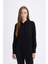 Regular Fit Basic Düz Uzun Kollu Tesettür Gömlek Tunik Z3538AZ25SP 10