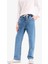 Erkek Çocuk Straight Fit Esnek Bantlı Paça Jean Pantolon E1051A825SP 10