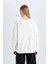 Coool Loose Fit Bisiklet Yaka Baskılı Kalın Sweatshirt E1497AX24WN 10