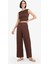Regular Fit Beli Lastikli Basic Düz Bürümcük Pantolon D4415AX25SP 10
