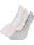 Kadın 3'lü Pamuklu Babet Çorap E2037AXNS 6