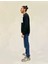 Erkek Bisiklet Yaka Rahat Kalıp 3 Iplik Kalın W.brooklyn Baskılı Sweatshirt SPR24SW31 3