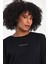Kadın Bisiklet Yaka Rahat Kalıp 3 Iplik Kalın Orta Brooklyn Nakışlı Sweatshirt SPR24SWK34 3