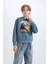 Erkek Çocuk Kapüşonlu Baskılı Sweatshirt D6226A824CW 10