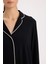 Pijama Takımı Regular Fit Uzun Kollu Üst Uzun Alt-Fall in Love E1804AX24WN 10