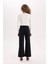Culotte Yüksek Bel Uzun Jean Pantolon E2159AX24WN 11