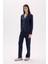 Pijama Takımı Regular Fit Uzun Kollu Üst Uzun Altı-Fall in Love E2246AXNS 8