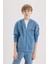 Erkek Çocuk Baskılı Kapüşonlu Fermuarlı Sweatshirt D8536A825SP 11