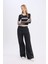 Wide Leg Geniş Bol Paça Cepli Şerit Detaylı Normal Bel Pantolon D4404AX24AU 10