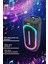 D63 2x8’’ 50 W Güçlü Bass Rgb Işıklı Kablosuz Mikrofonlu Bluetooth Hoparlör Speaker 4