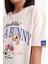 Kız Çocuk Looney Tunes Relax Fit Bisiklet Yaka Kısa Kollu Tişört D8825A825SP 17