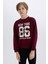 Erkek Çocuk 2'li Takım Baskılı Sweatshirt Beli Lastikli Eşofman Altı E1935A824CW 9