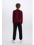 Erkek Çocuk 2'li Takım Baskılı Sweatshirt Beli Lastikli Eşofman Altı E1935A824CW 12