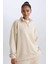 Fit Standart Fit Yarım Fermuarlı Skuba Dalgıç Kumaş Sporcu Sweatshirt D7120AX25SP 10