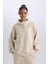 Fit Standart Fit Yarım Fermuarlı Skuba Dalgıç Kumaş Sporcu Sweatshirt D7120AX25SP 12