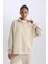 Fit Standart Fit Yarım Fermuarlı Skuba Dalgıç Kumaş Sporcu Sweatshirt D7120AX25SP 13